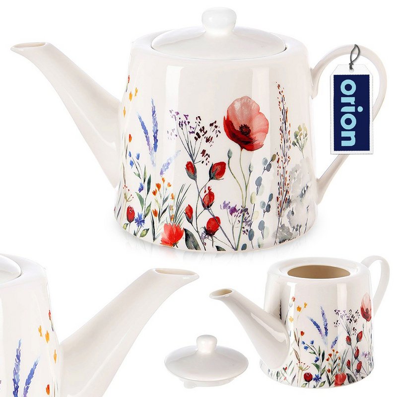 Tea Pot Porcelain POPPY 1 l