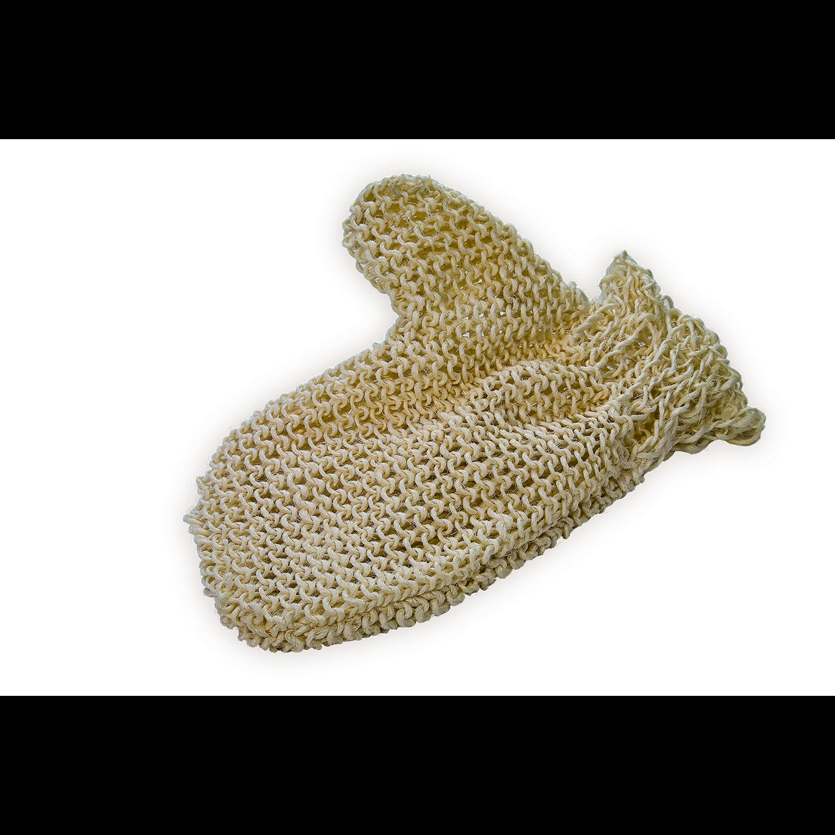 Sisal massage glove