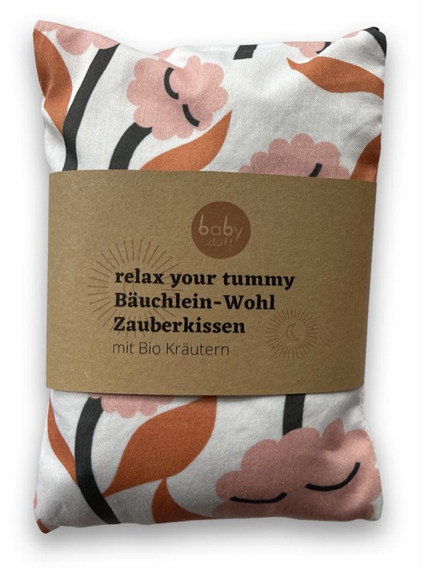BABYFRAGRANCE tummy comfort pillow with organic herbs