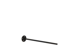 J -Linie Wanddekoration - Metall - Schwarz
