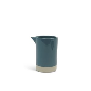 Milk jar Cyl cer blue 170ml 6x6x9cm