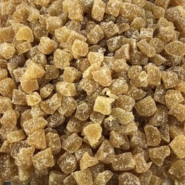 Organiczny kandyzowany imbir luzem