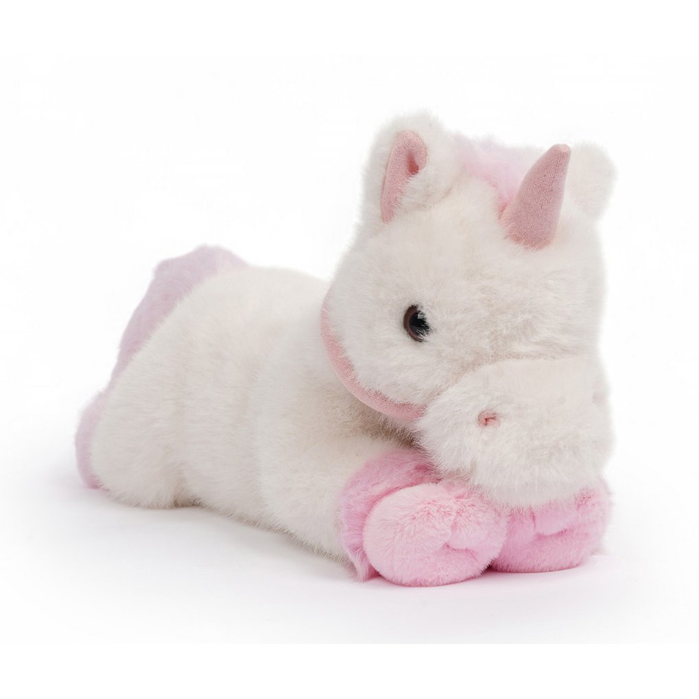 Peluche One Love - Spirito Unicorno Bianco e Rosa