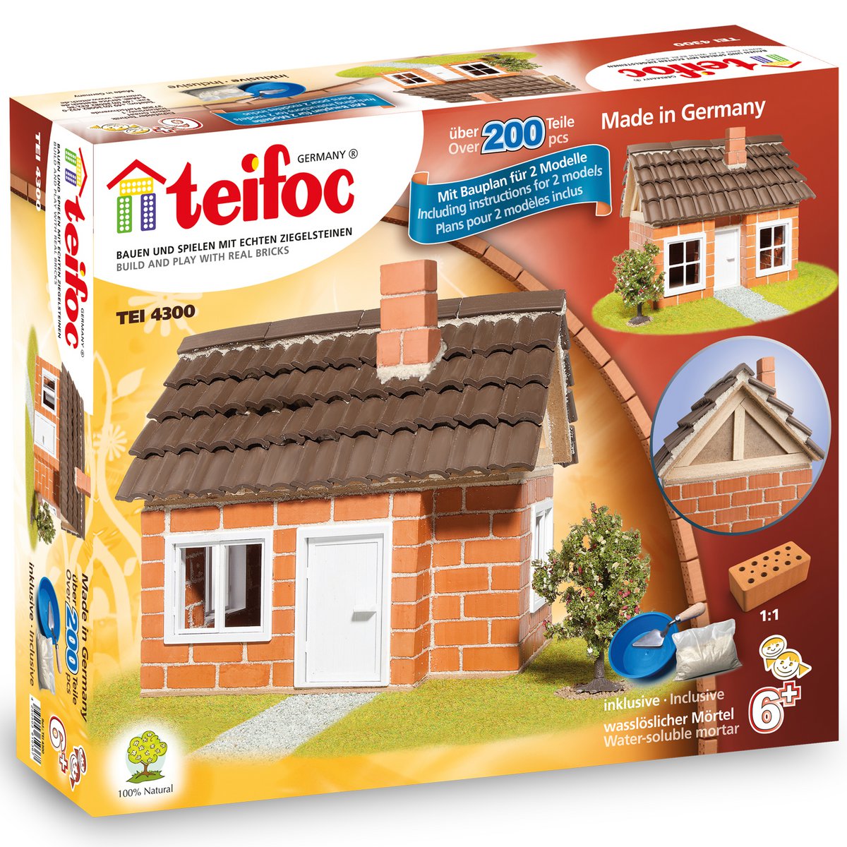Kit de construcción Teifoc - Casa de entramado de madera
