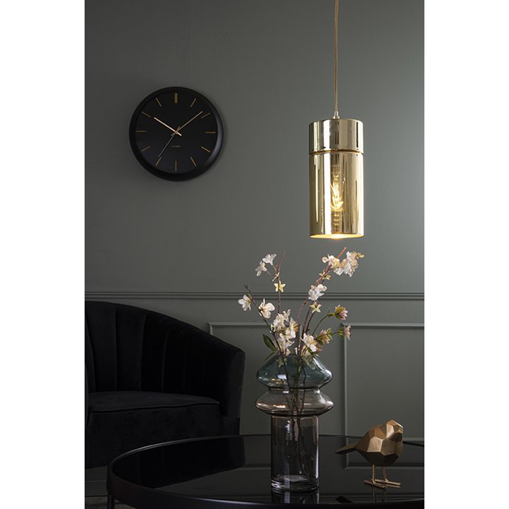 Wanduhr Globus