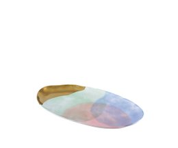 OVAL TRICOLOR-PARADISE DISH