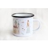 Enamel mug Princess