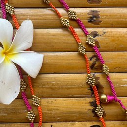 collar Dokra hecho a mano "Summerlove"