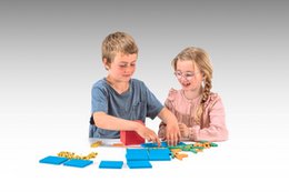 Dit basisassortiment in 5 kleuren (141 stuks) | RE-Wood® Leer decimale berekeningen