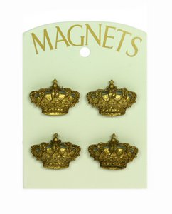 Magnets Crown, set of 4