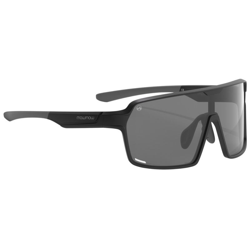 Titan - Cornice nera opaca | lente nera