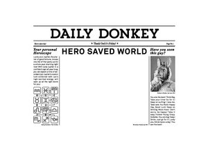 Fridge Frame | Daily Hero