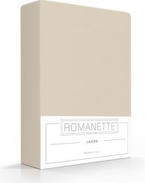 Romanette Bomuld Sengetøj Lysebrun