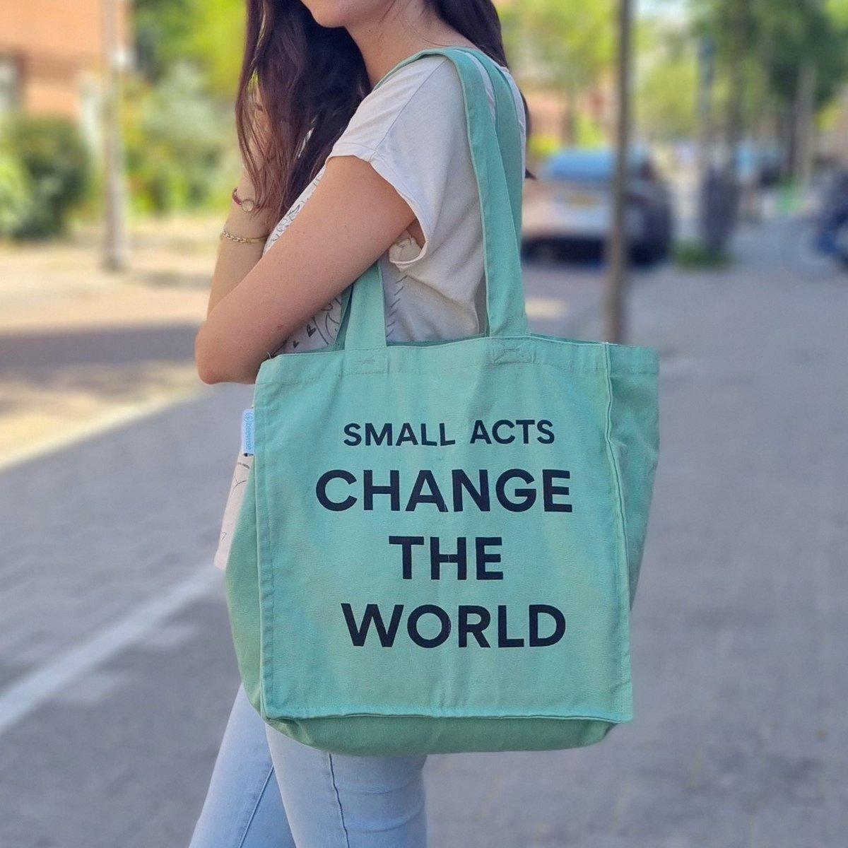 Multi-Pocket Tote-tas | Boodschappentas