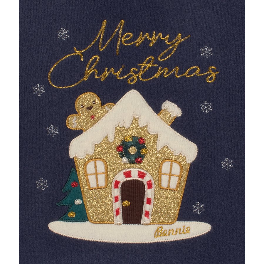 Christmas Gingerbread House Sweater