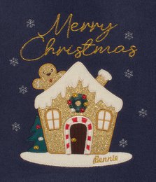 Christmas Gingerbread House Sweater