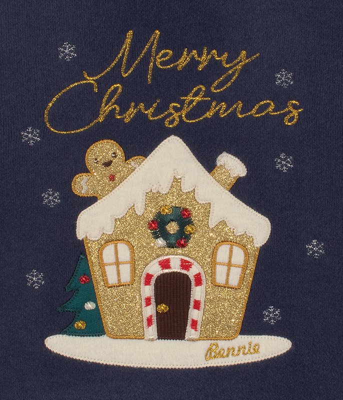 Christmas Gingerbread House Sweater