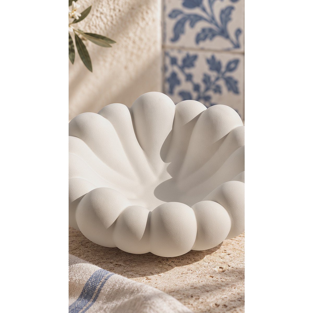 LAVURI Ihr eigenes Bubble-Tablett – handgefertigtes Deko-Tablett, DIY-Schale