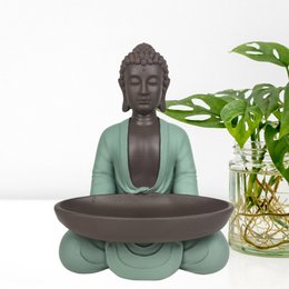 Bodhi statue med fad
