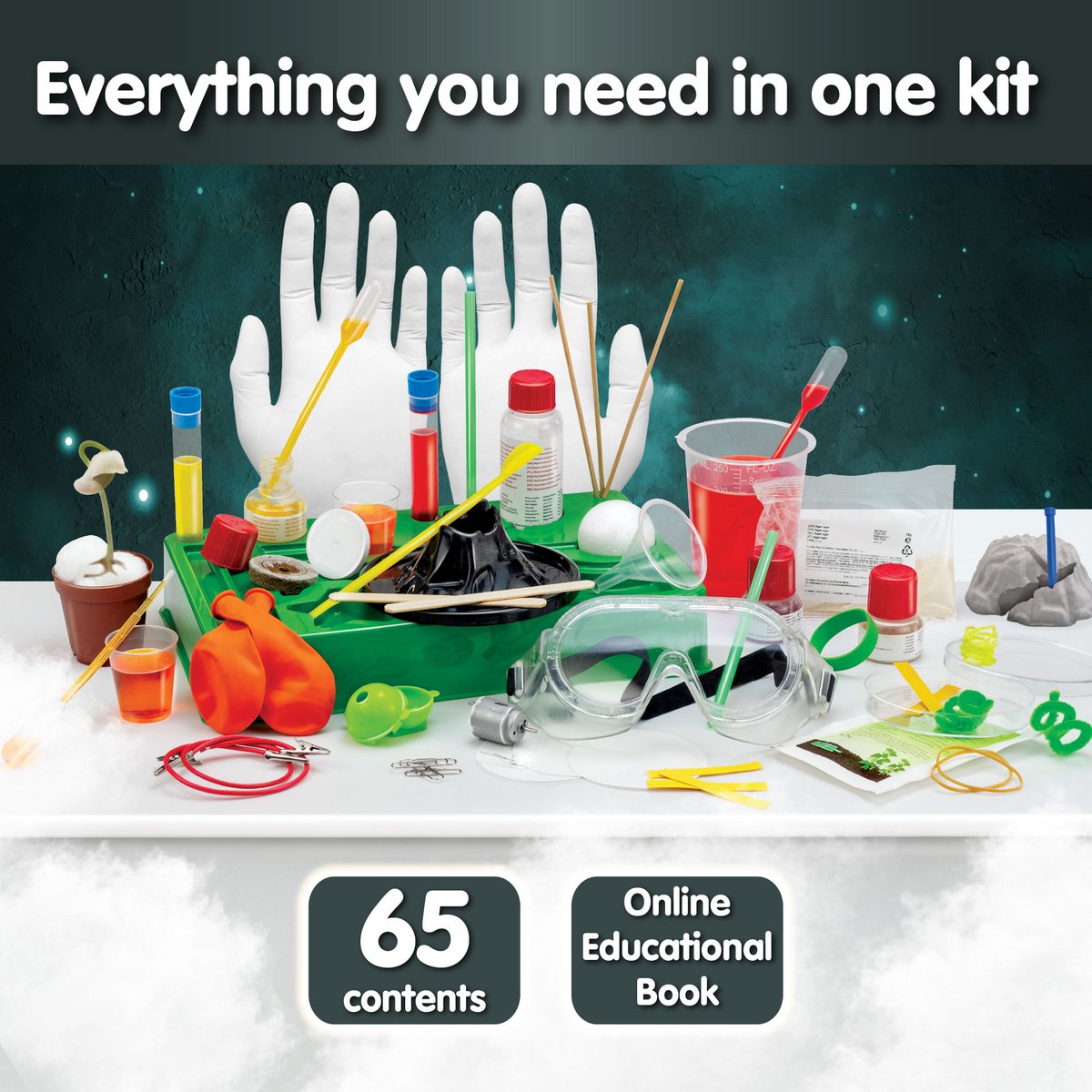 Science Kit 250 Experimenten (6 talen)
