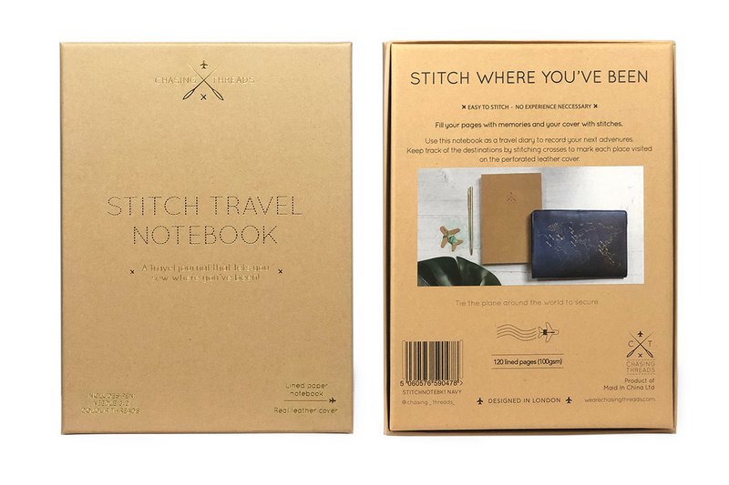 Stitch Travel Notebook Navy