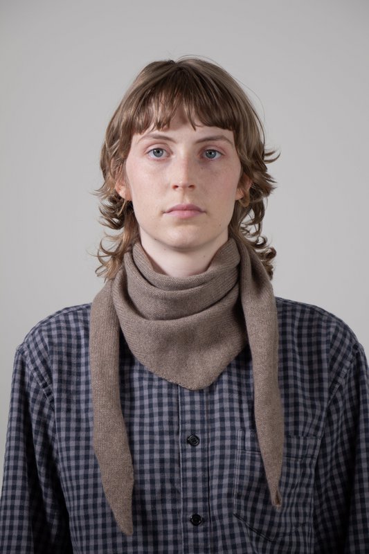 Trekant - 100% Cashmere Bandana tørklæde