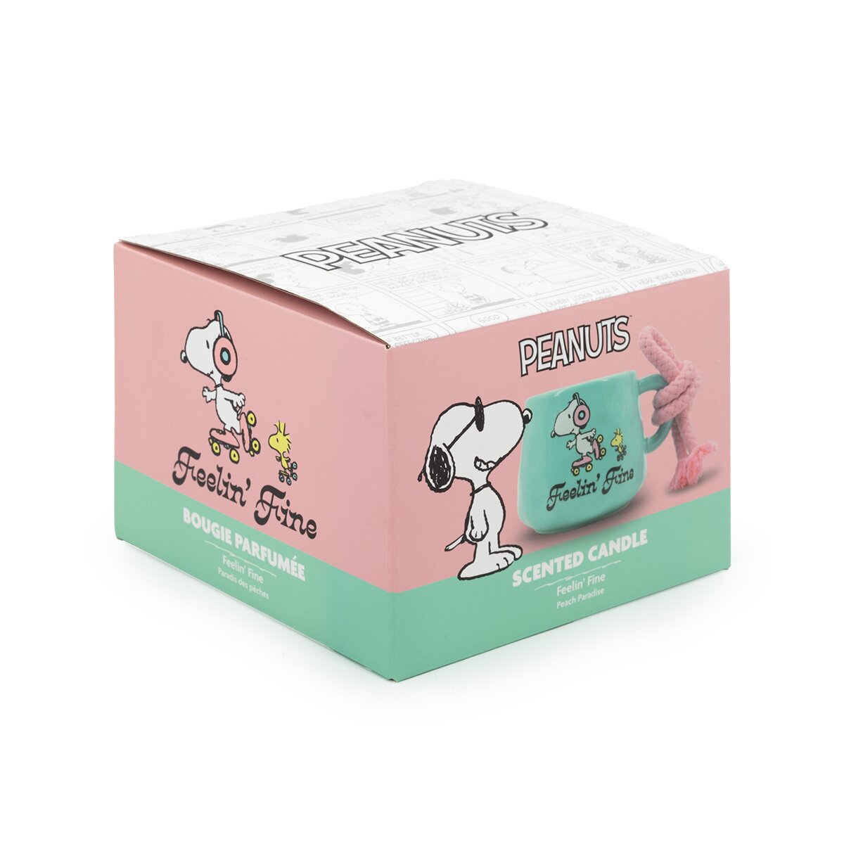 Vela perfumada Peanuts Rope Cup Feelin' Fine - 200g