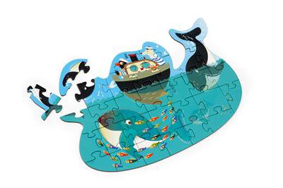 Contour Puzzel - Walvissen