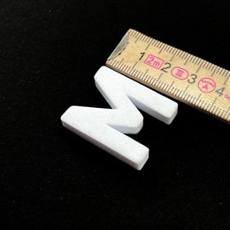 Modern magnetic letters - Unique Colors