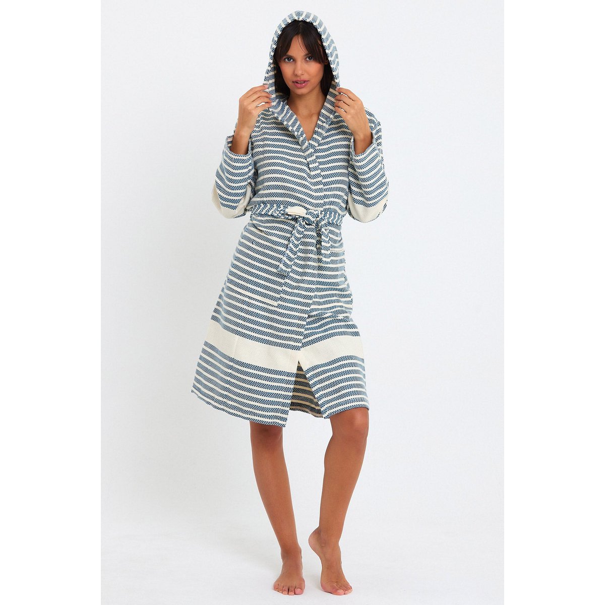 Marmara Bathrobe - Petrol