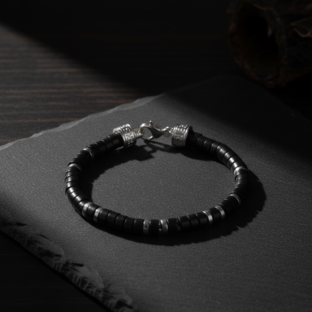 Armband MANTRA | AGATE | 925 SILBER