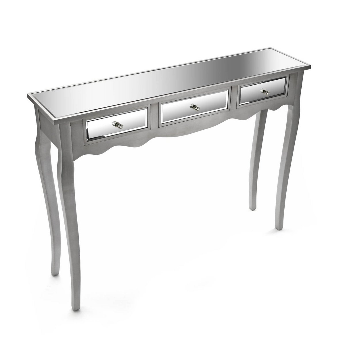 ENTRY TABLE 3 DRAWERS MARSALA