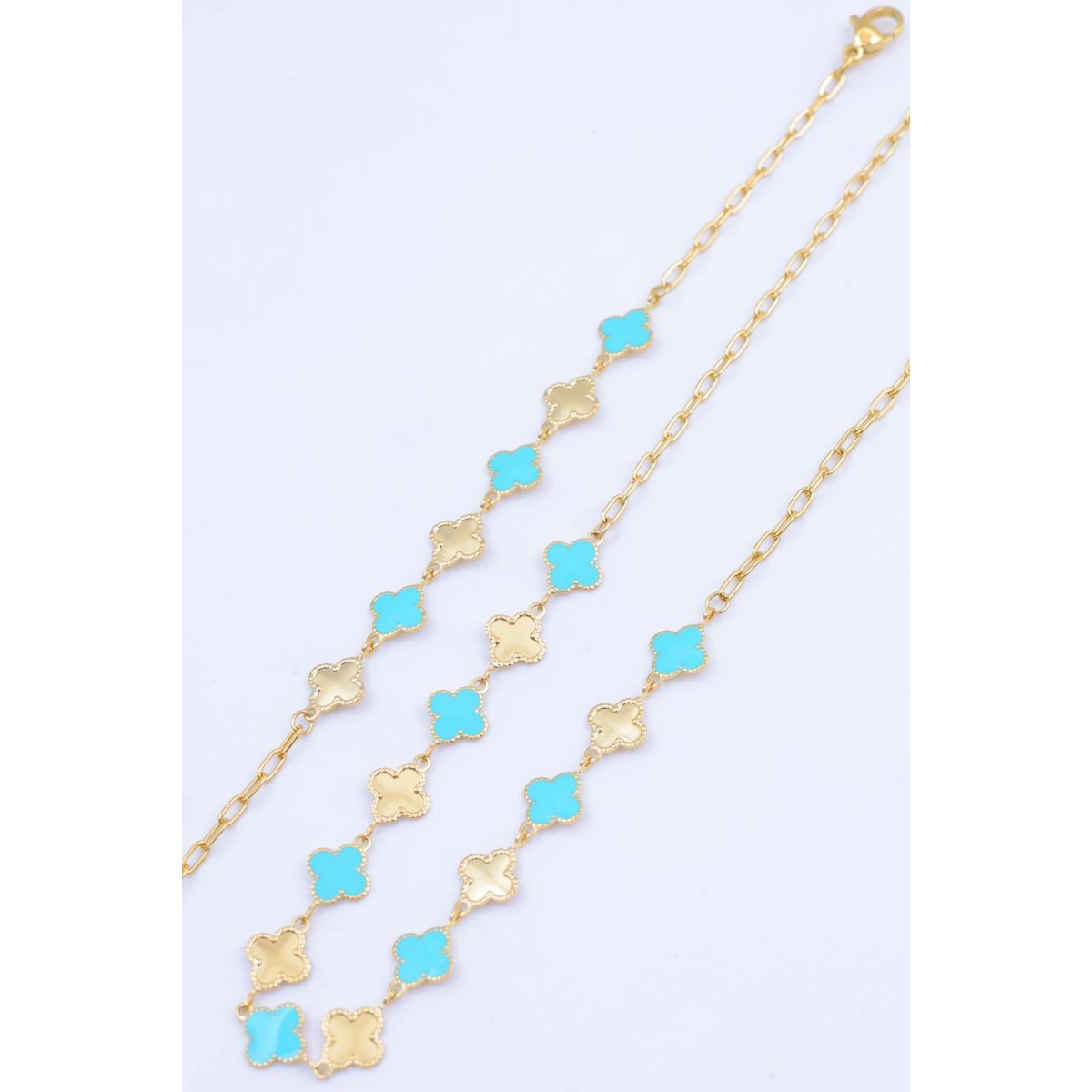 Parure de bijoux en acier inoxydable