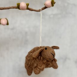 Sheep large brown