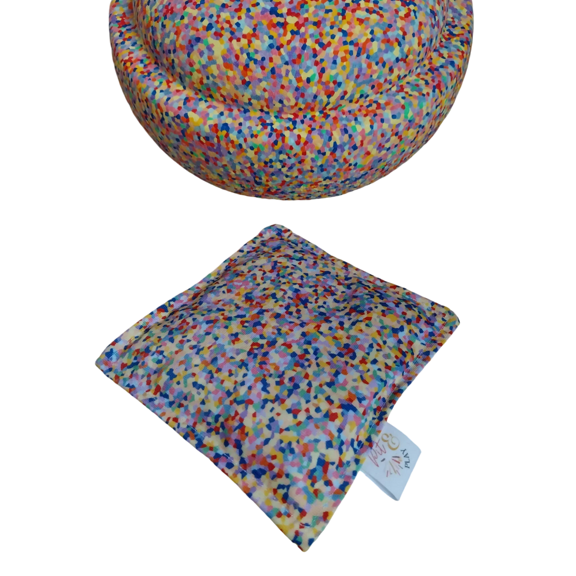 Super Confetti sensorisch pittenzakje  - sensory beanbag