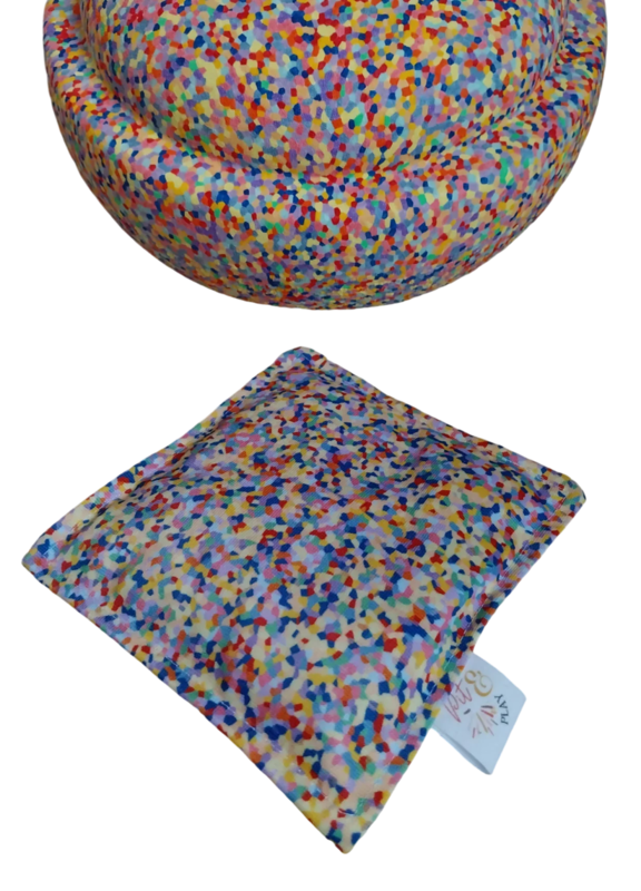 Super konfetti sensory petzakje - sensory beanbag