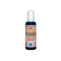 Aromargent Mandarine Vetiver spray, a 100ml fragrance product in the Supplements category. The fragrance features notes of mandarin and vetiver.