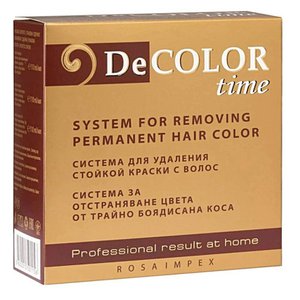 Bleaching system for removal permanent hair dye - 330ml
