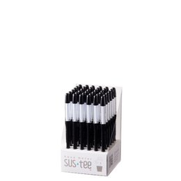 Pack of 36 small assorted garden stakes in green and white colors.