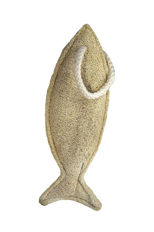 Luffa-Badeschwamm in lustigen Formen für Kinder: Herz / Ente