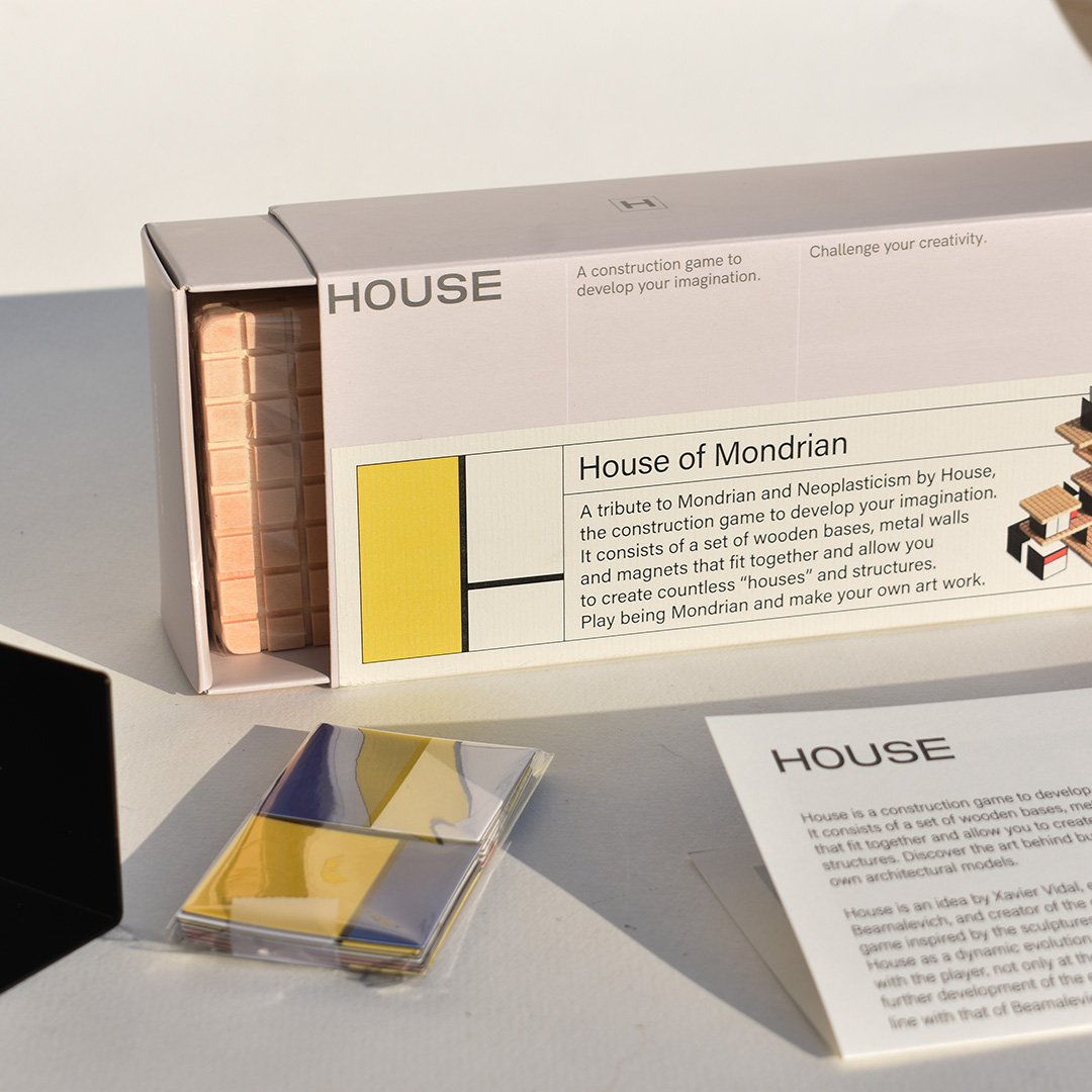 HOUSE of Mondrian Art Konstruktionsspielzeug