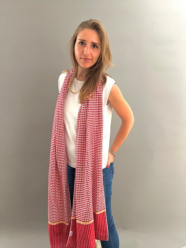 Le Grand Krama Origin Poppy - Woman