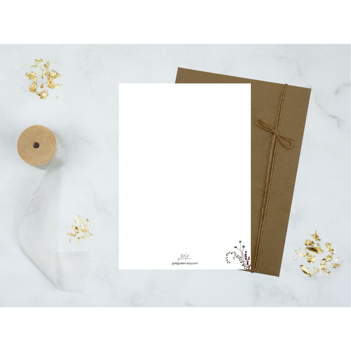 Tarjeta navideña "Navidad acogedora"