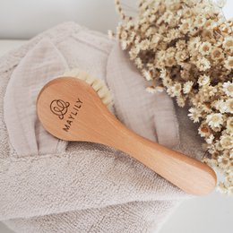 Set de 2 cepillos para el pelo de bebé