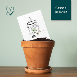 Seed paper greeting card - Mobile
