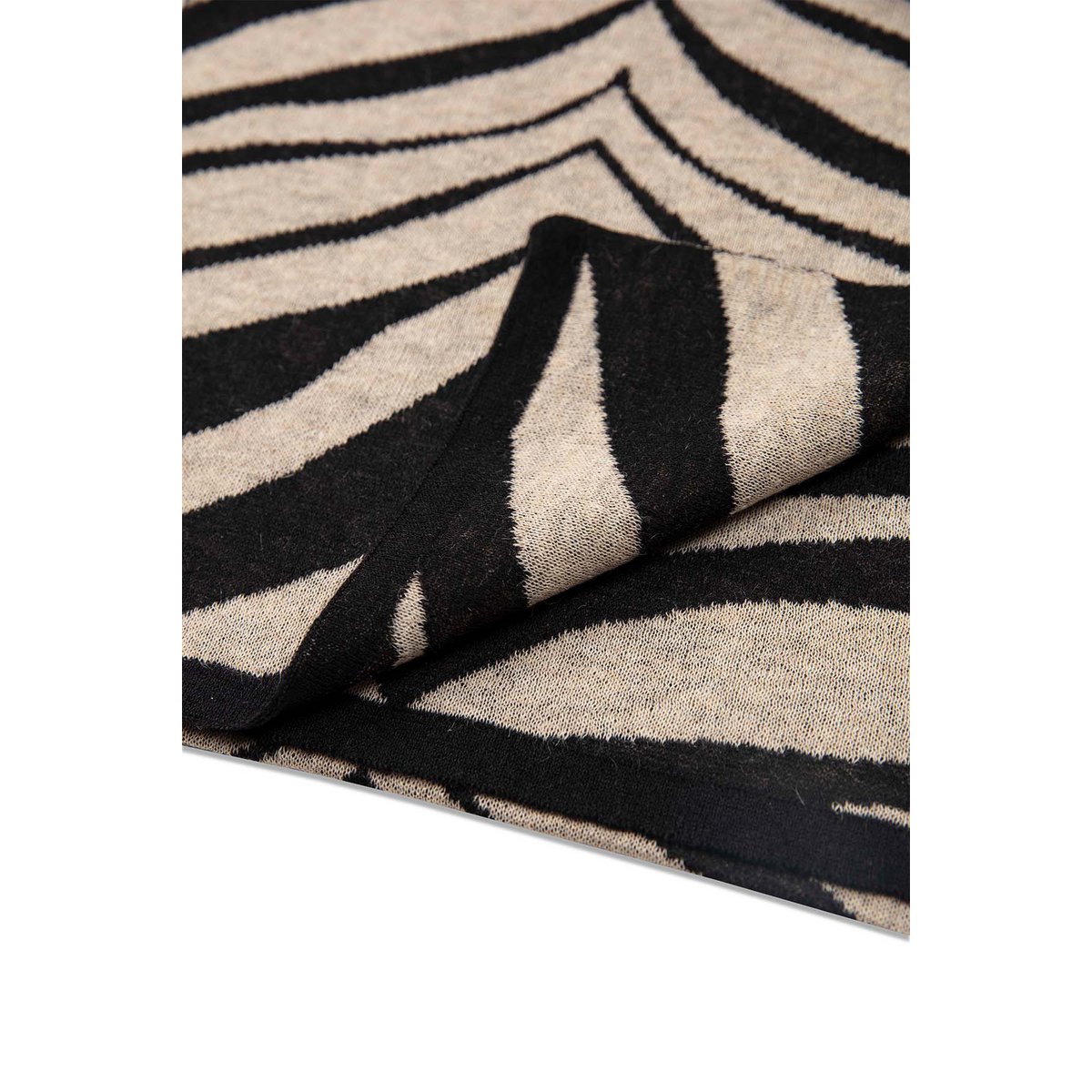 Tiger chal negro-beige