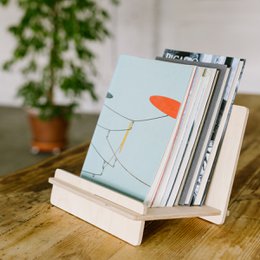 Understøttelse af vinylplader og bøger - LA GATZARA