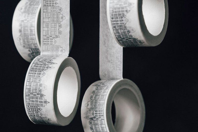 city ​​washi tape