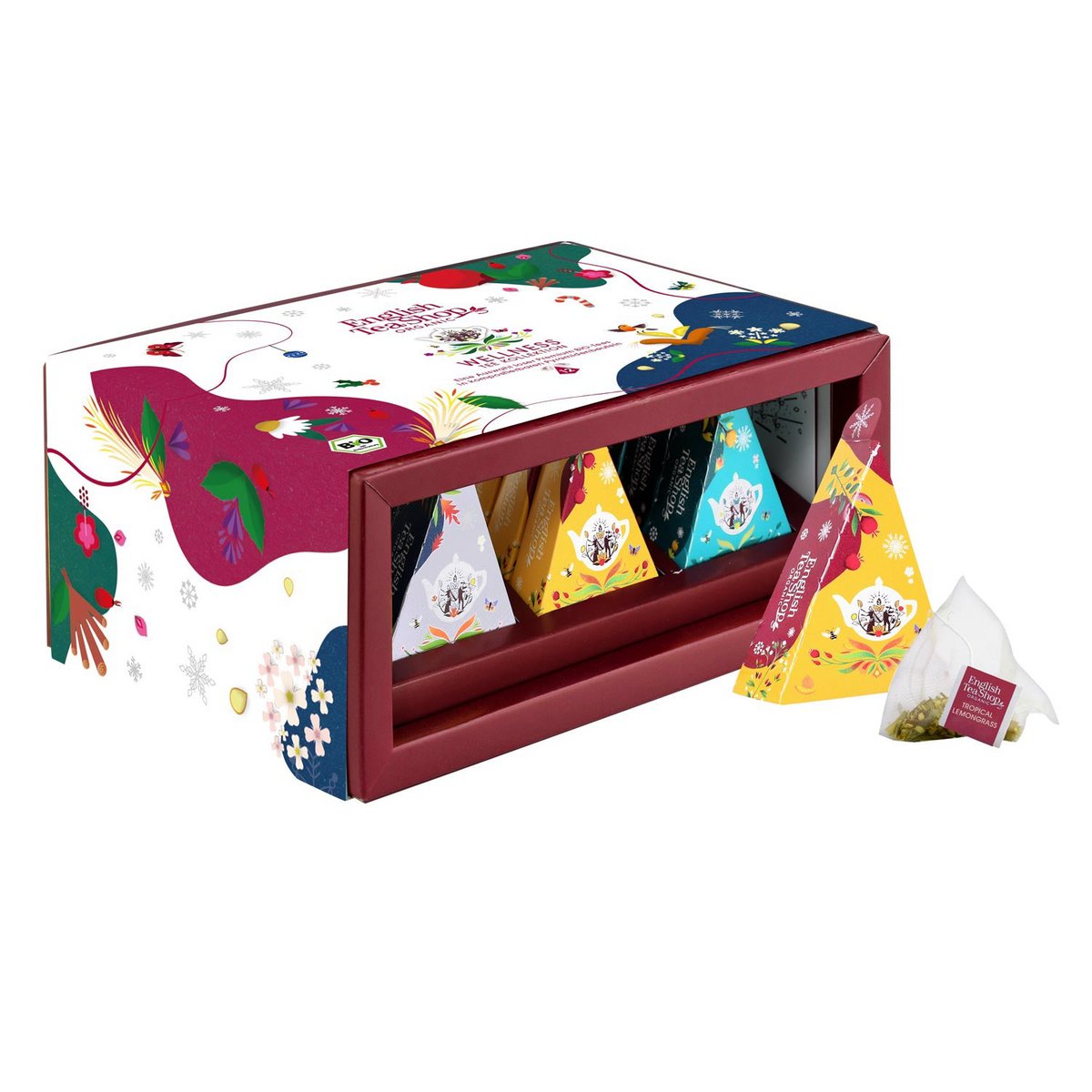 ETS - Teegeschenk "Winter Wellness", BIO, 12 Pyramidenbeutel