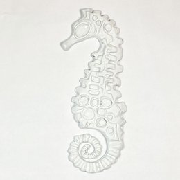 Keramisk vægkunst søhest